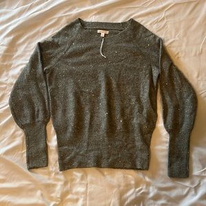 Grey Sequin Sweater
